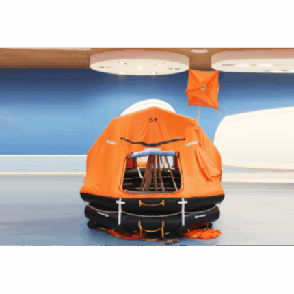 DAVIT- LAUNCHING TYPE INFLATABLE LIFE RAFT
